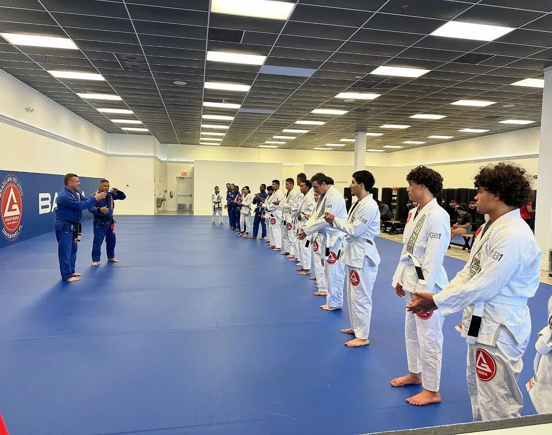 Gracie Barra Davenport belt promotion